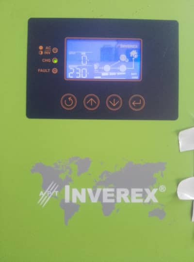 Inverex veryon 2, 1.2kv hybrid solar inverter in brand new condition