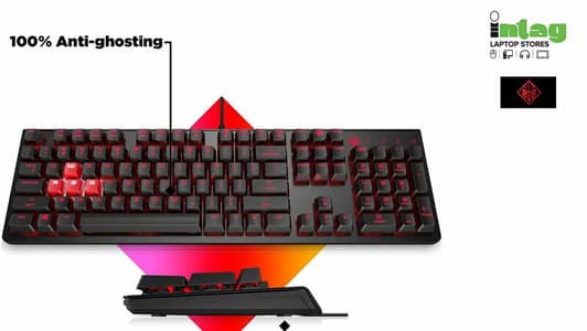 Hp Gaming Mechanical Keyboard omen Encoder, Pavilion 550 and 800,gk321
