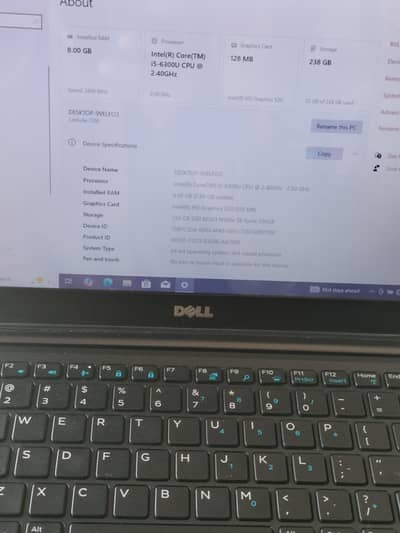 Dell i5 6300U 8/256