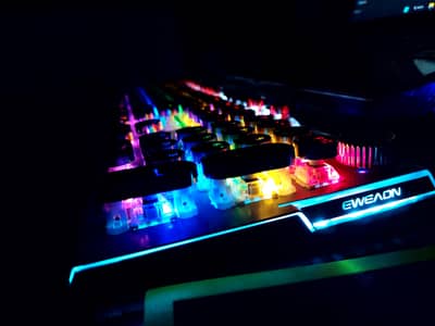 Branded smooth mechanical keyboard