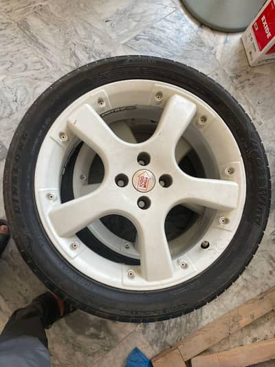 Italy made RIM + Tyres (19 inch) LPR+T