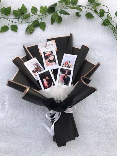  Customized Picture Bouquet | Photo Flower Bouquet Gift