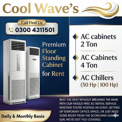 Ac Renting Services/ Cabinat Chiller/ Cabinate Ac/ Catering / Event