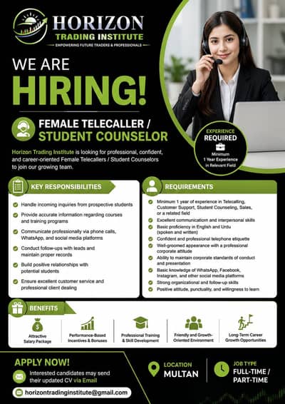 Telecaller/student counsellor