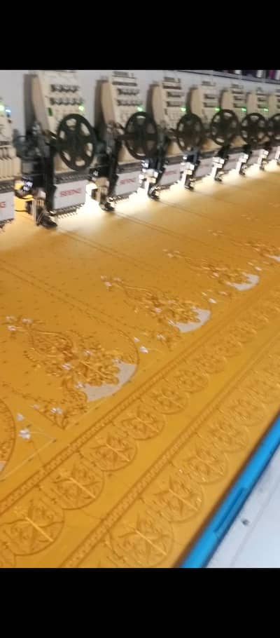 embroidery  seeg machine sequence 24 head  16 model good condition