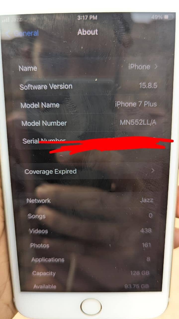 Apple 7plus 5