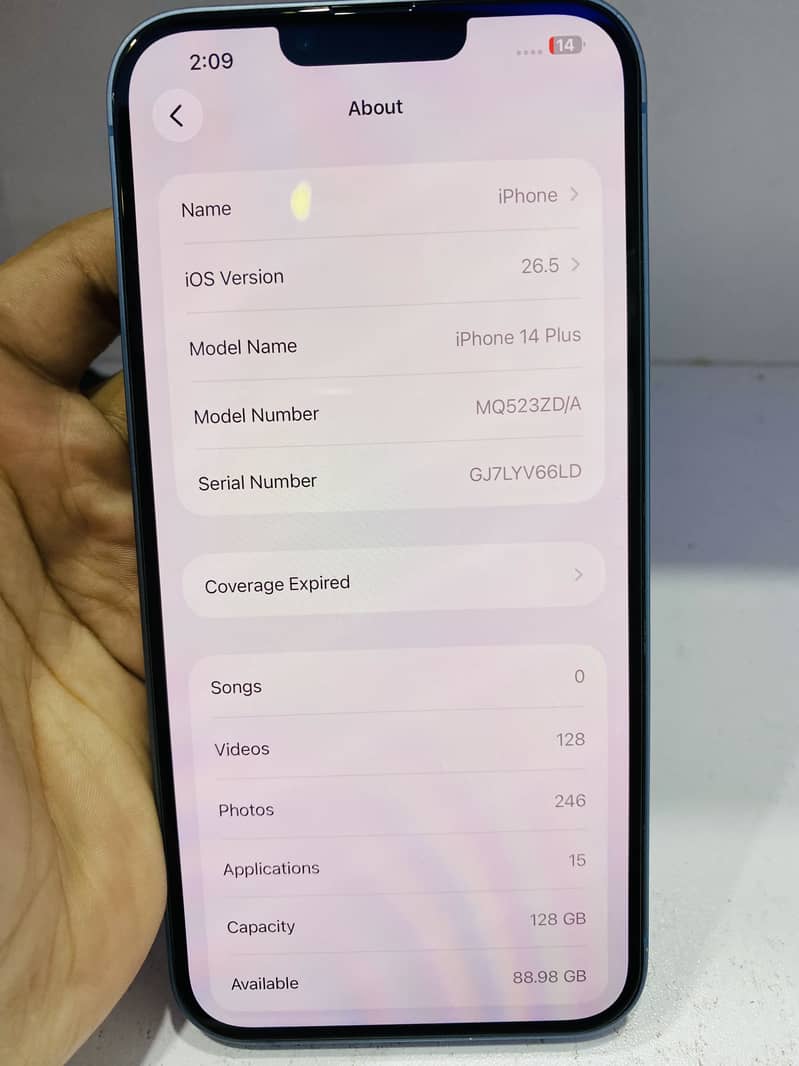Apple iPhone 14 plus 7
