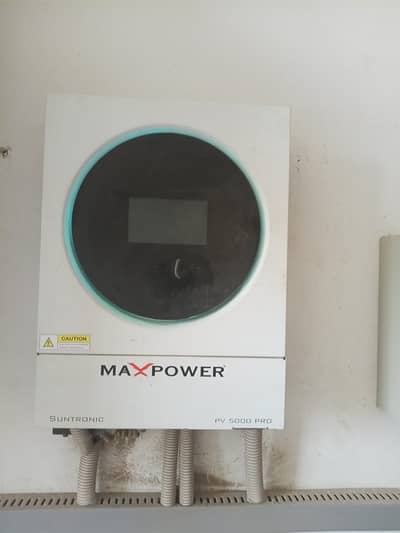 Suntronic 4 Kw PV 5000 Pro inverter max power
