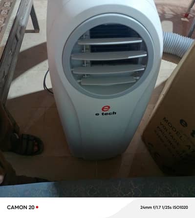 1 Ton E tech Portable Ac / Heat & Cool