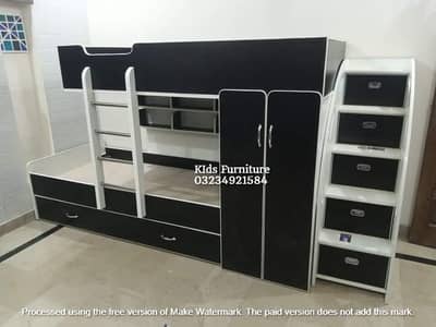 Bunk bed | Kid wooden bunker | Baby bed | Double bed | Triple bunk be