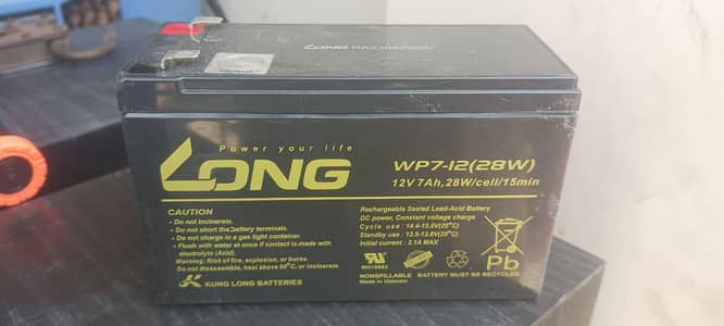 Long wpss 12 /5 amp Dry battery