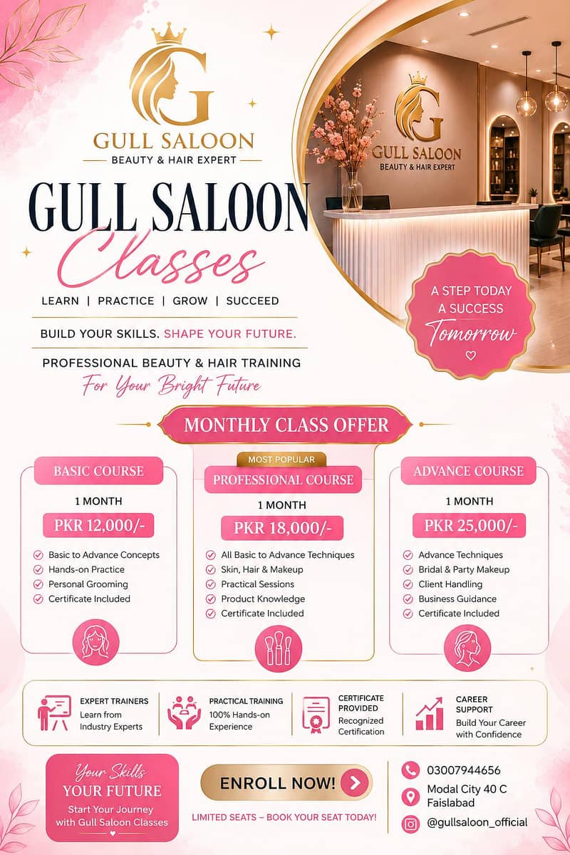saloon work Training & Practice 0