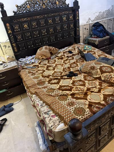 Bed and dressing for sale