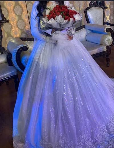 Arabic bridal maxi
