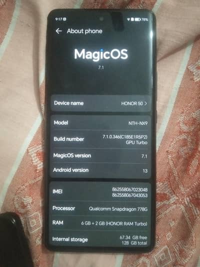Honor 50