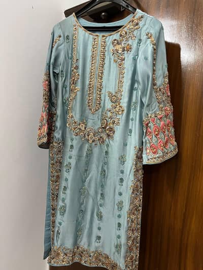 wedding dress handmade work