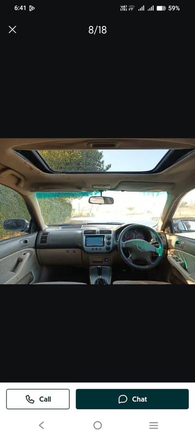 Honda Civic VTi Oriel Prosmatec 2003