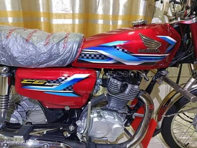 Honda CG 125 | Red Color Bike | 2800 Use Only | New Bike Only Call