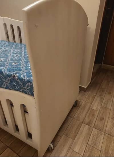 Baby Cot Bed with Mattress