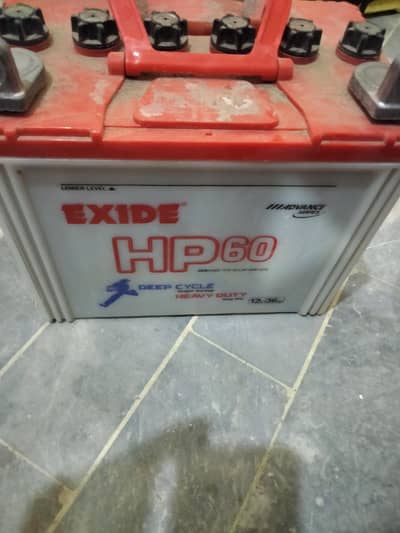 Hp60 Exide battery for sale 03055488979