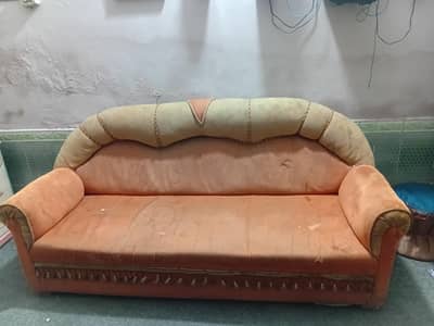 3 seater sofa 2 small sofas + deko bed