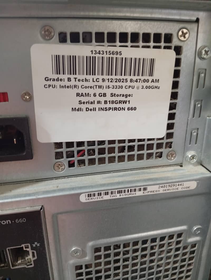 Dell core i5 3th generation 10