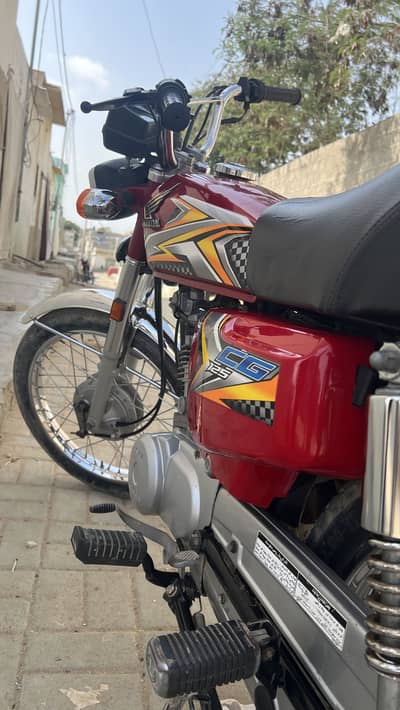 Cg 125 Model 2025
