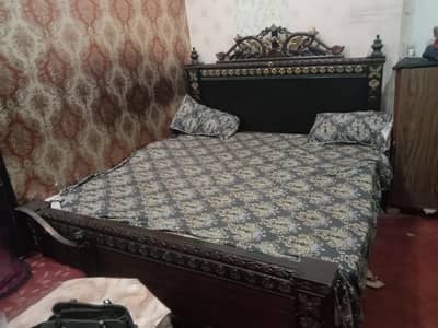 double bed bed side tables and dressing table
