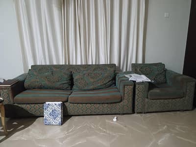 5 seater sofa (3+1+1) and 2 sofa cum bed