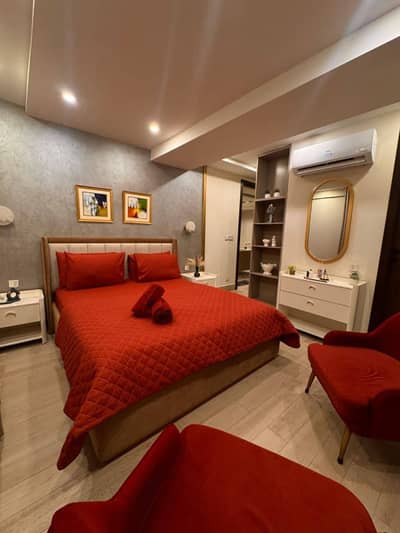 One bedroom Apartment per day Available Gulbug Green Islamabad Luxury Apartment