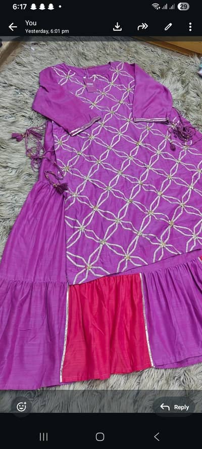 Generation pruple gotta work suit-Brand new with tag(size medium)