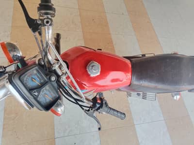 good condition hai 125 red colour.