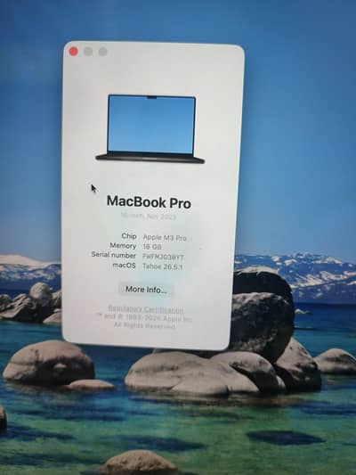 M3 Pro 16 inch 18/512