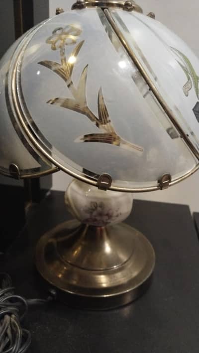 antique side table lamps