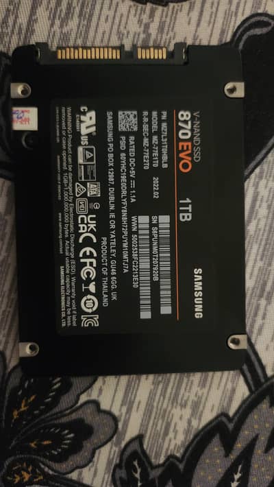 Samsung SSD Evo 870 1TB