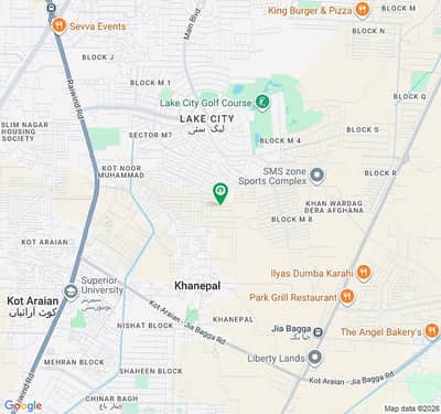 7 Marla Residential Plot Available for Sale In M-7 C-3 Lake City Lahore.