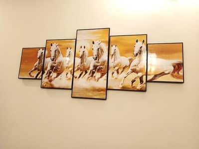Set of 5 Acrylic Premium Quality Frames