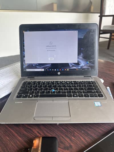 Hp elite book corei5 6th generation  with charger fixed price