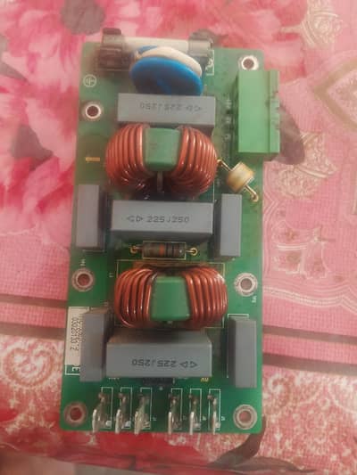 Panasonic BTS 48v DC EMI filter board input filter coil capacitor fuse
