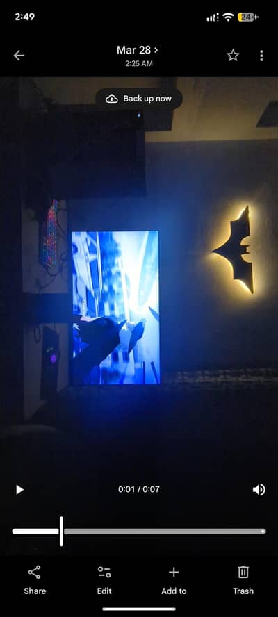 gaming PC / setup 24gb ram rx 580 8gb gpu bazelless lcd monitor