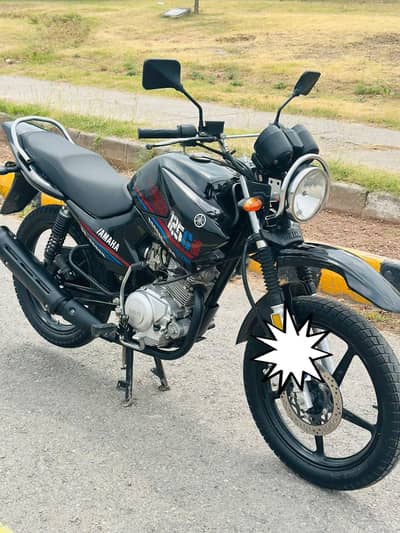 YAMAHA YBRG BLACK COLOR 2023 PUNJAB REG