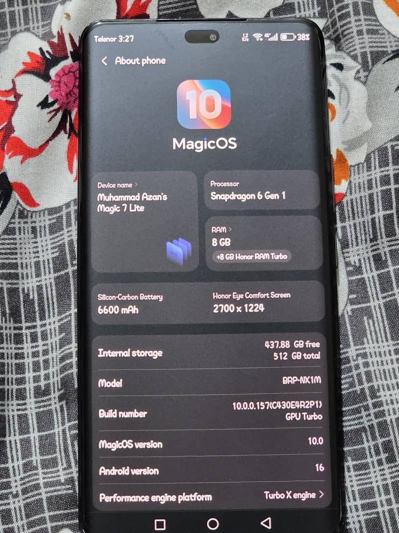 Honor Magic7 Lite 2