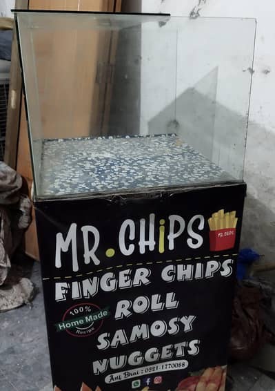 fry samosa roll food stal for sale