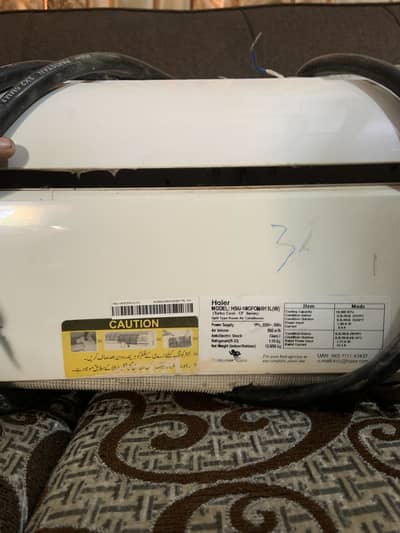 This is new ac haier I am selling bcz money needed