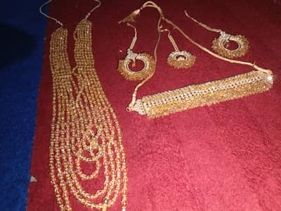 bridal jewellery set