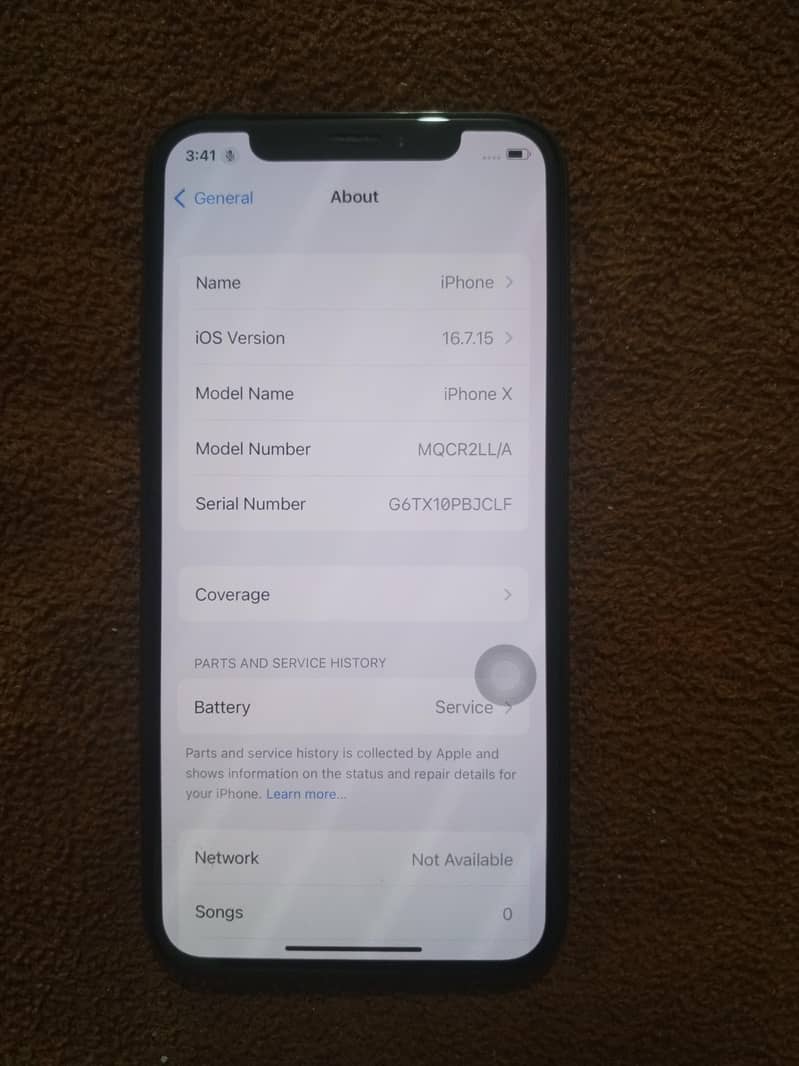 Apple iPhone X 8
