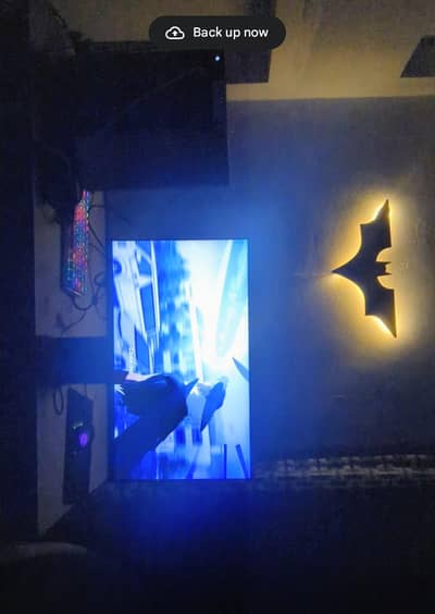 gaming PC / setup 24gb ram rx 580 8gb gpu bazelless lcd monitor