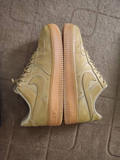 Orignal Nike Airforce 1 gum rubber sole