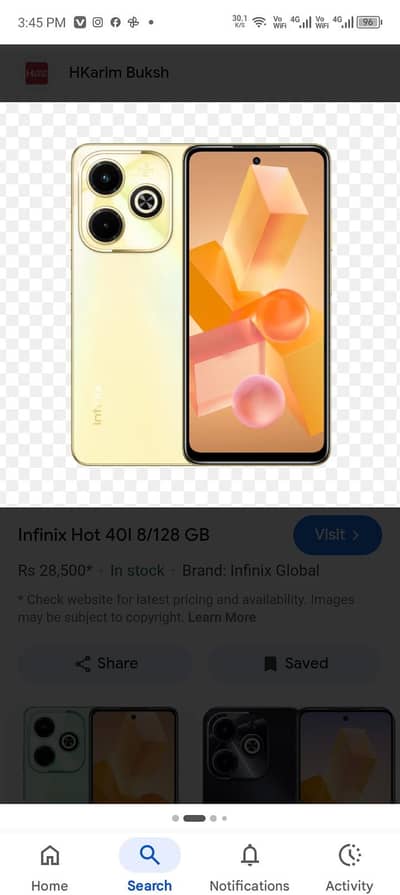 Infinix Hot 40i