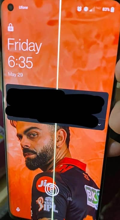 ONEPLUS 8 ORIGINAL PANEL - SINGLE LINE ONLY.